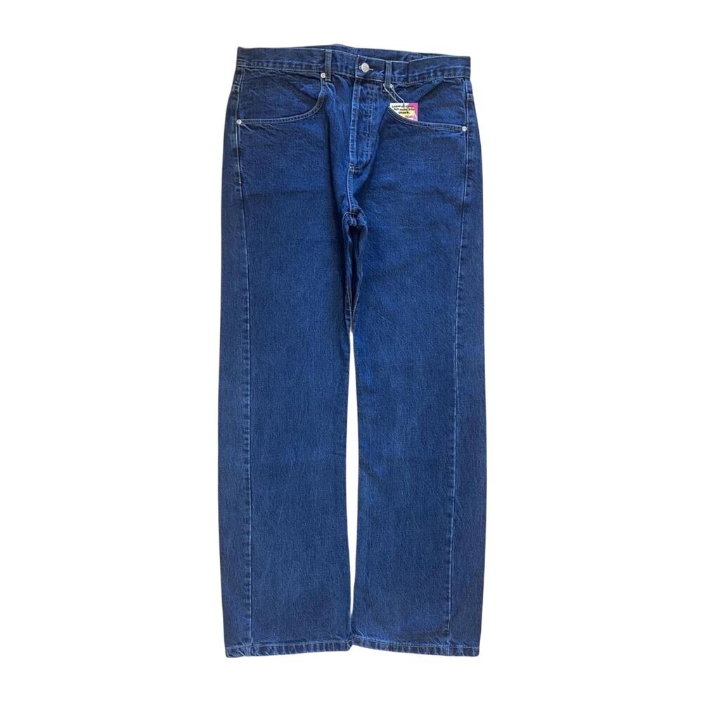 Dope Silvester Light Wash Men's Y2K New with Tag Straight Leg Denim Jean W34 L32